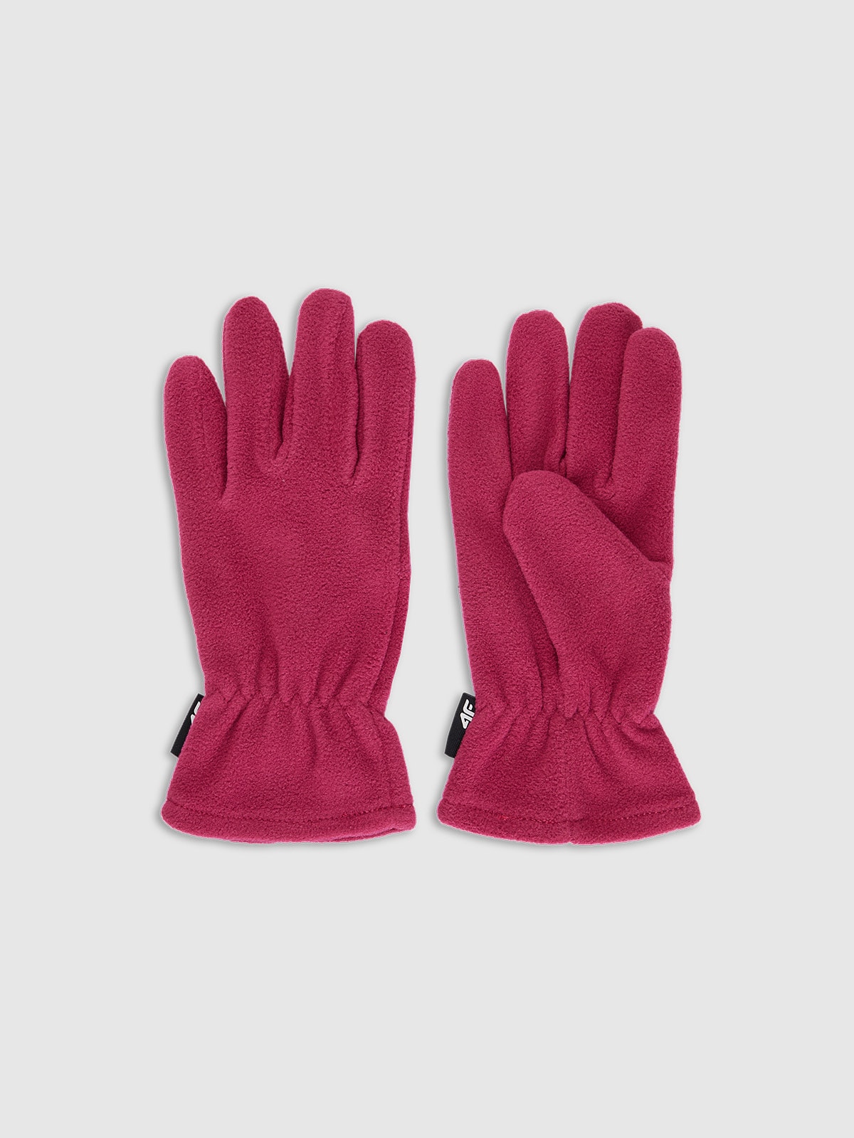 4F Rękawiczki polarowe dziecięce - różowe L/XL