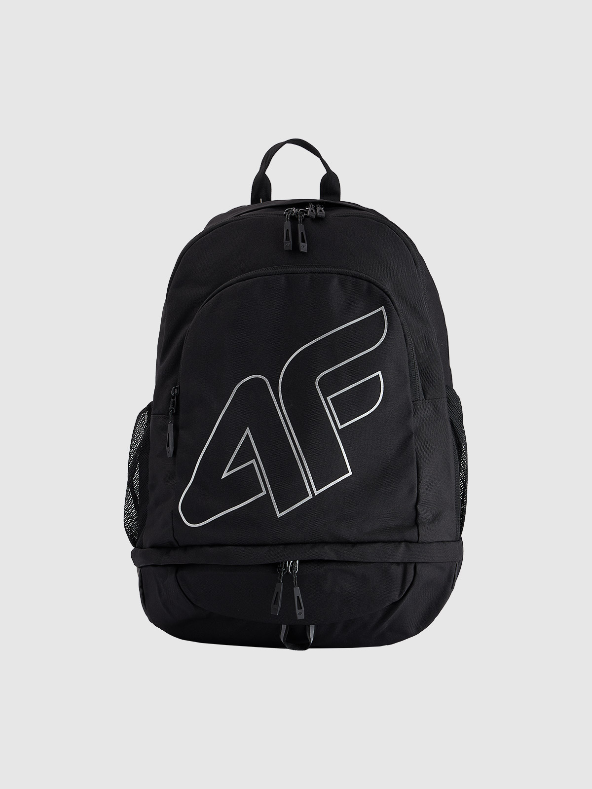 4F Plecak miejski (25 L) z kieszenią na laptop - czarny Uniwersalny