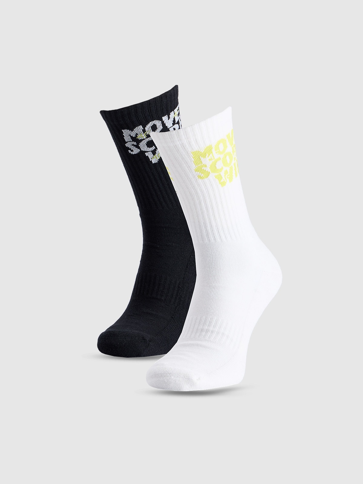 4F Skarpety casual za kostkę (2-pack) męskie - multikolor 39-42