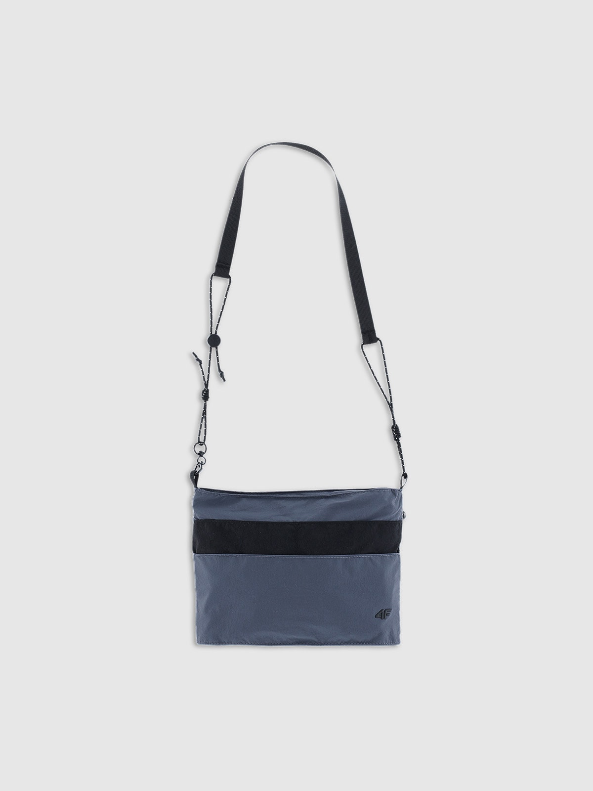 4F Saszetka crossbody uniseks - granatowa Uniwersalny