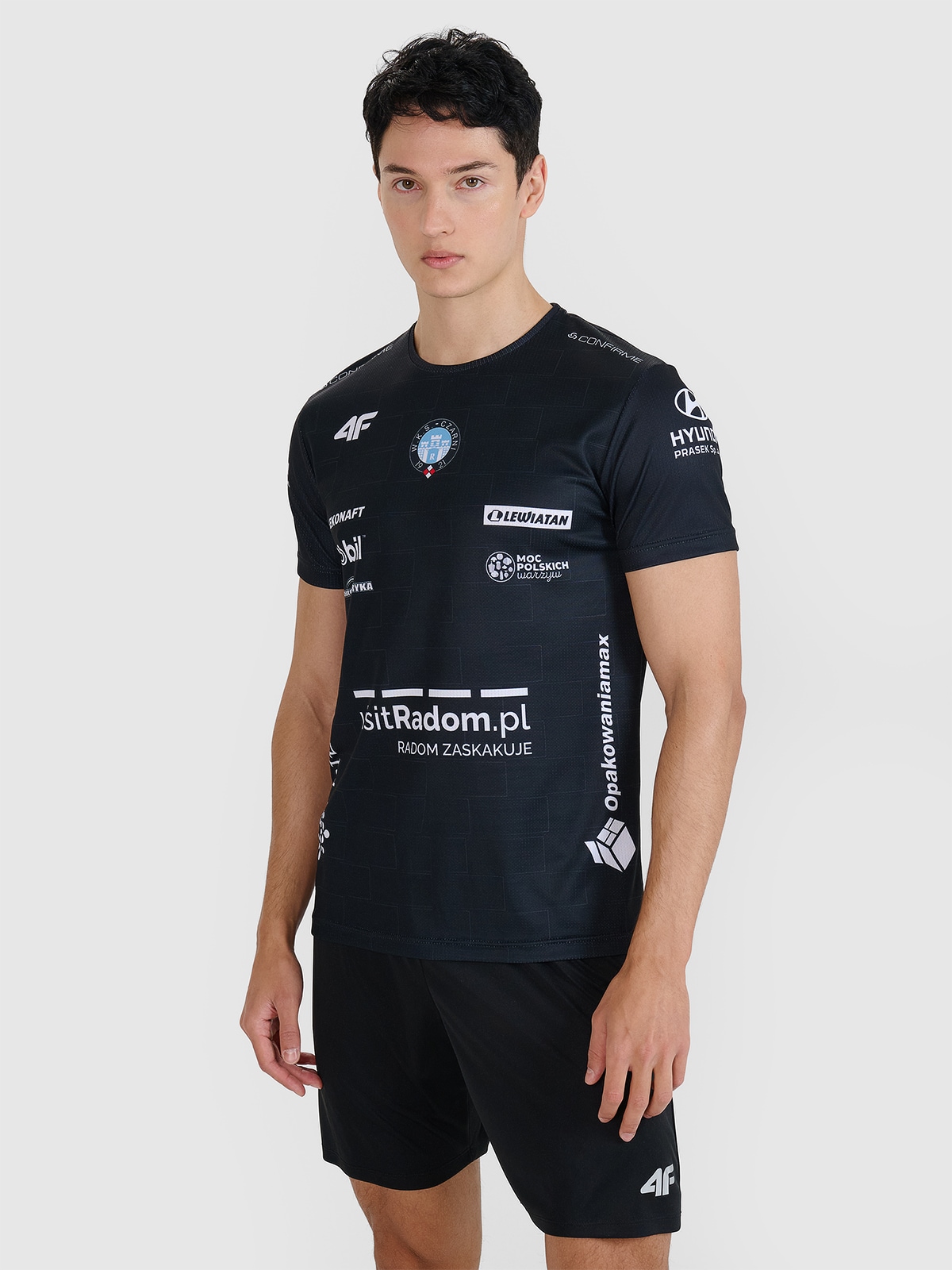 4F Koszulka meczowa replika domowa z sezonu 2024/25 męska 4F x Czarni Radom - multikolor 3XL