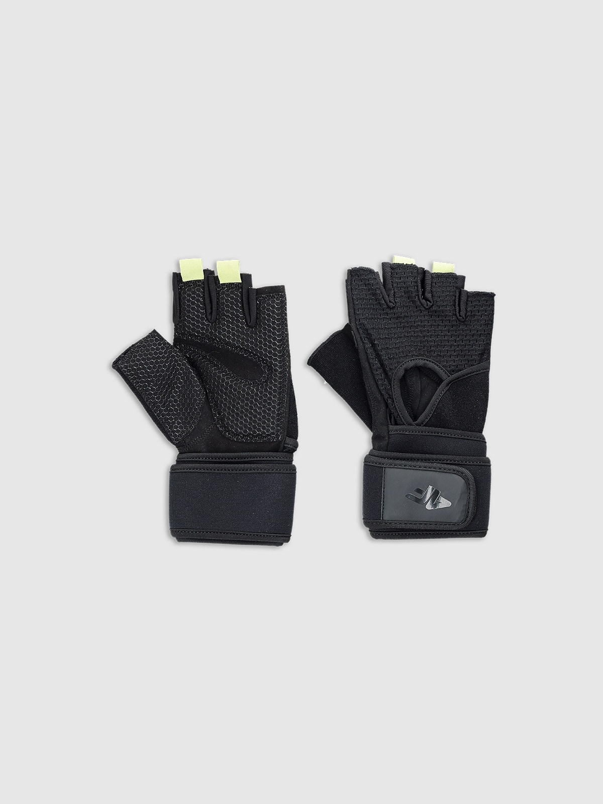 4F Rękawiczki treningowe z atypoślizgowymi elementami męskie - czarne XL