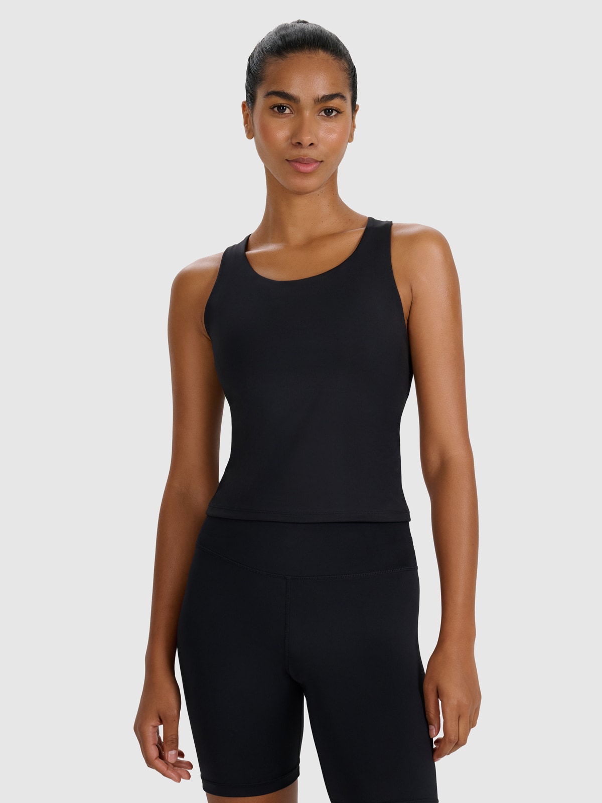 4F Top treningowy szybkoschnący damski - czarny XL