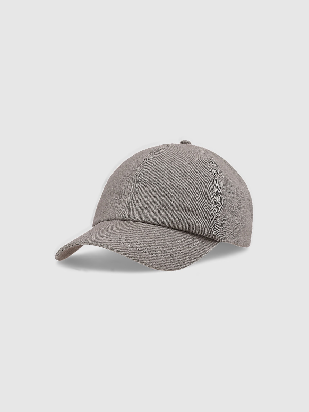 4F Czapka z daszkiem strapback uniseks - szara S/M