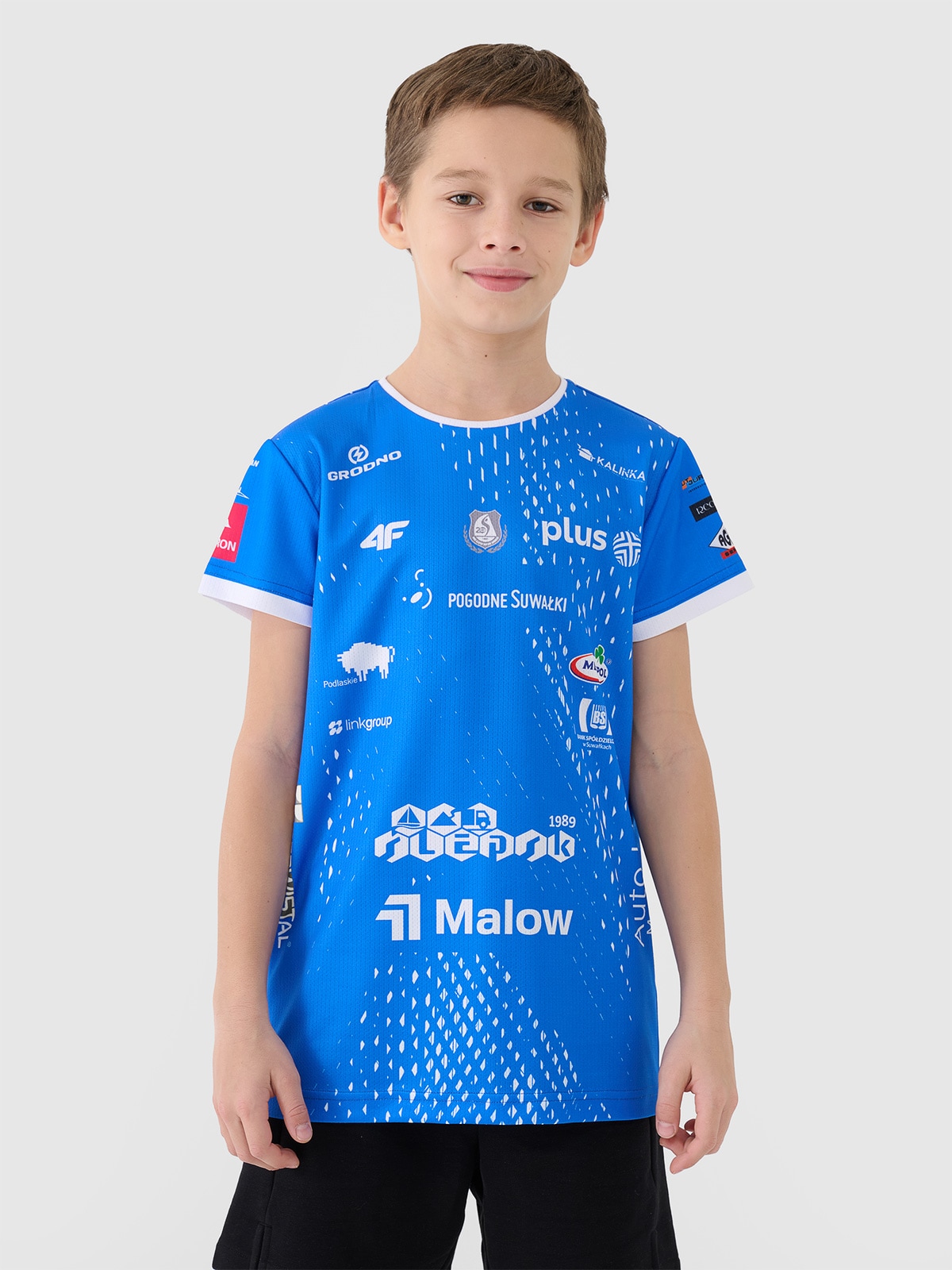 4F Koszulka meczowa replika wyjazdowa z sezonu 2024/2025 dziecięca 4F x Ślepsk Malow Suwałki - multikolor 146/152 (10-12 lat)