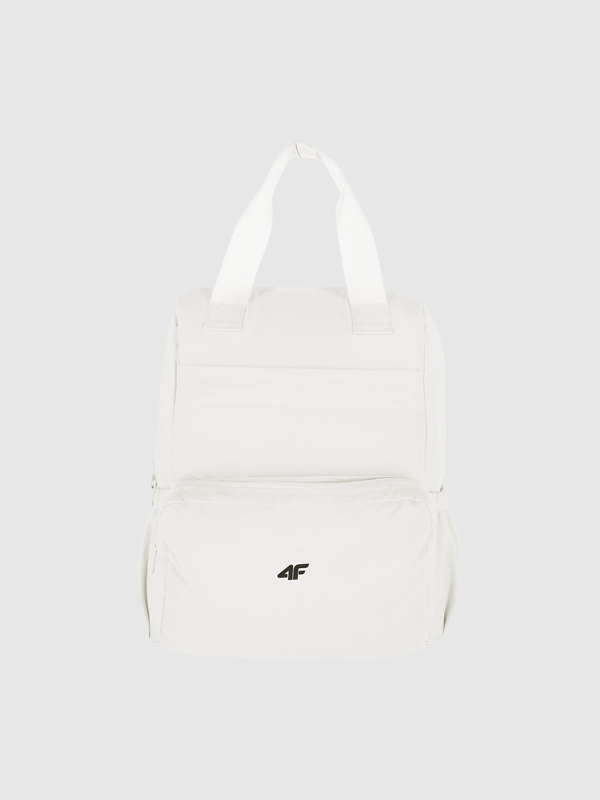 4F Plecak miejski (21 L) z kieszenią na laptop - biały Uniwersalny