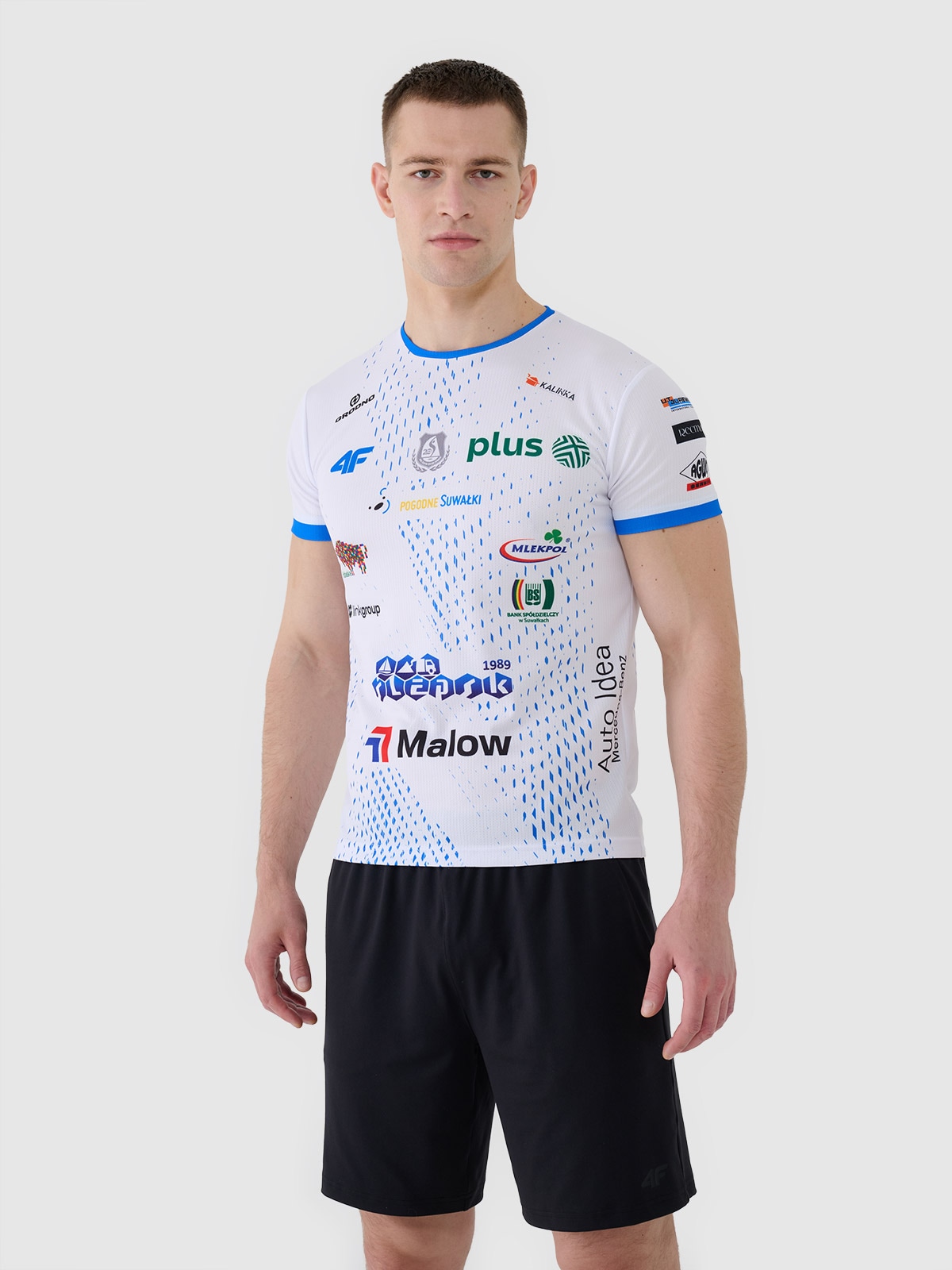 4F Koszulka meczowa replika domowa z sezonu 2024/2025 męska 4F x Ślepsk Malow Suwałki - multikolor XS