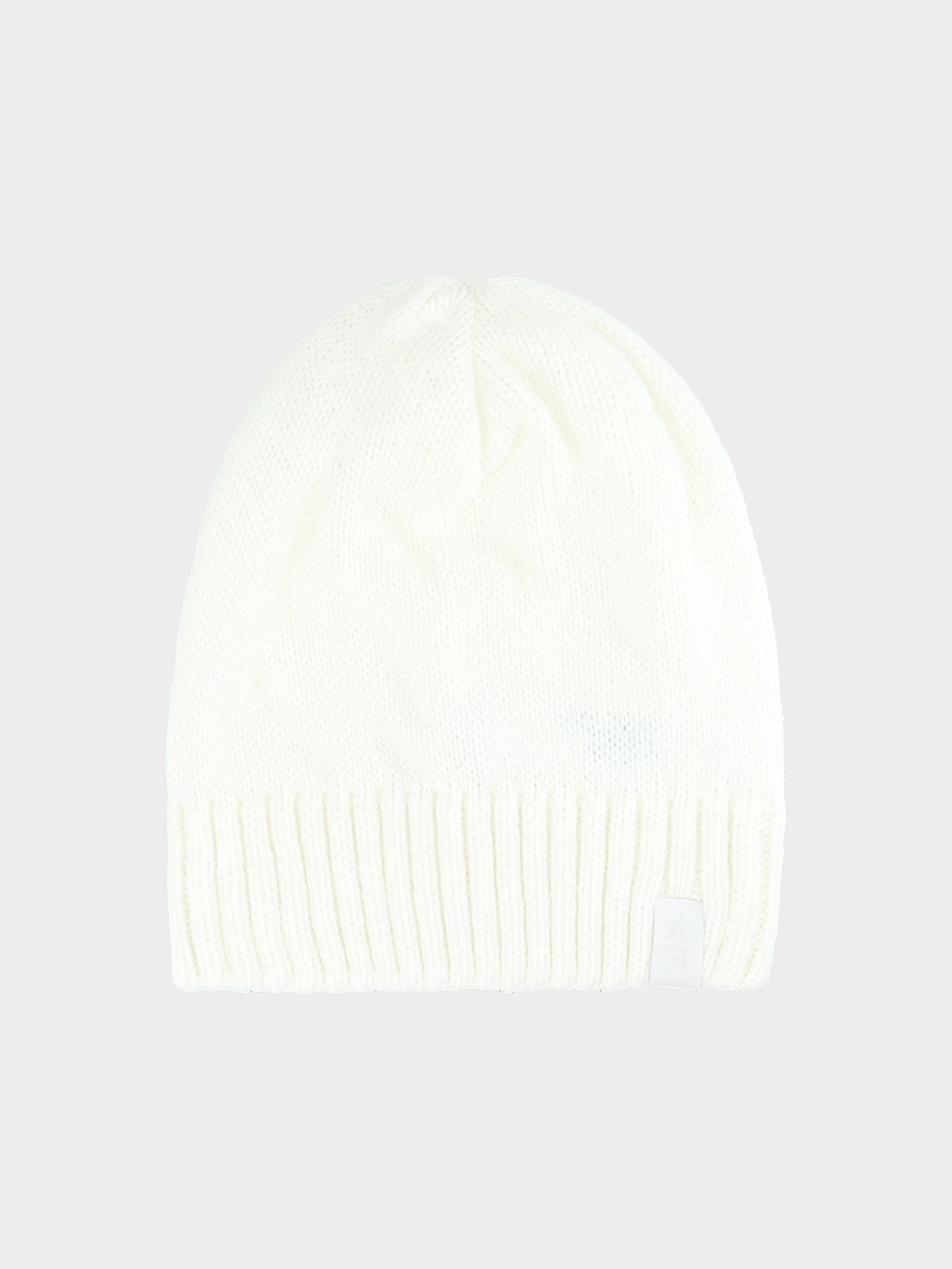 4F Czapka zimowa damska - biała Uniwersalny