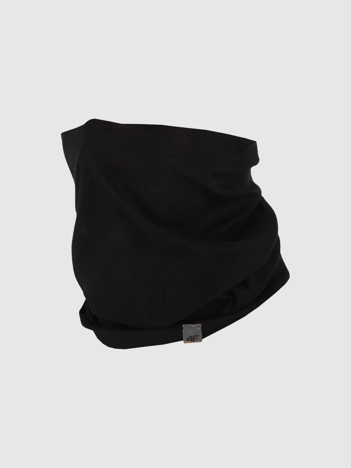 4F Bandana uniseks - czarna Uniwersalny