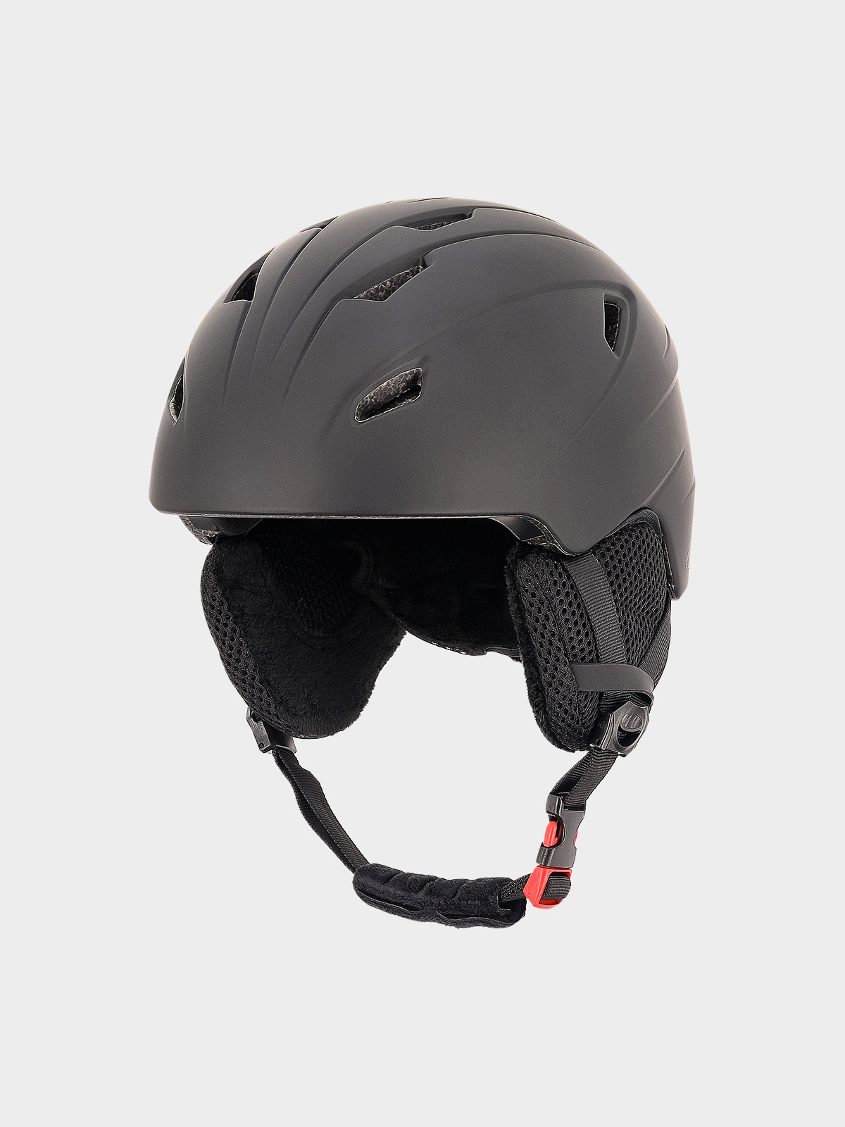 4F Kask narciarski uniseks - czarny XS/S (52-56CM)