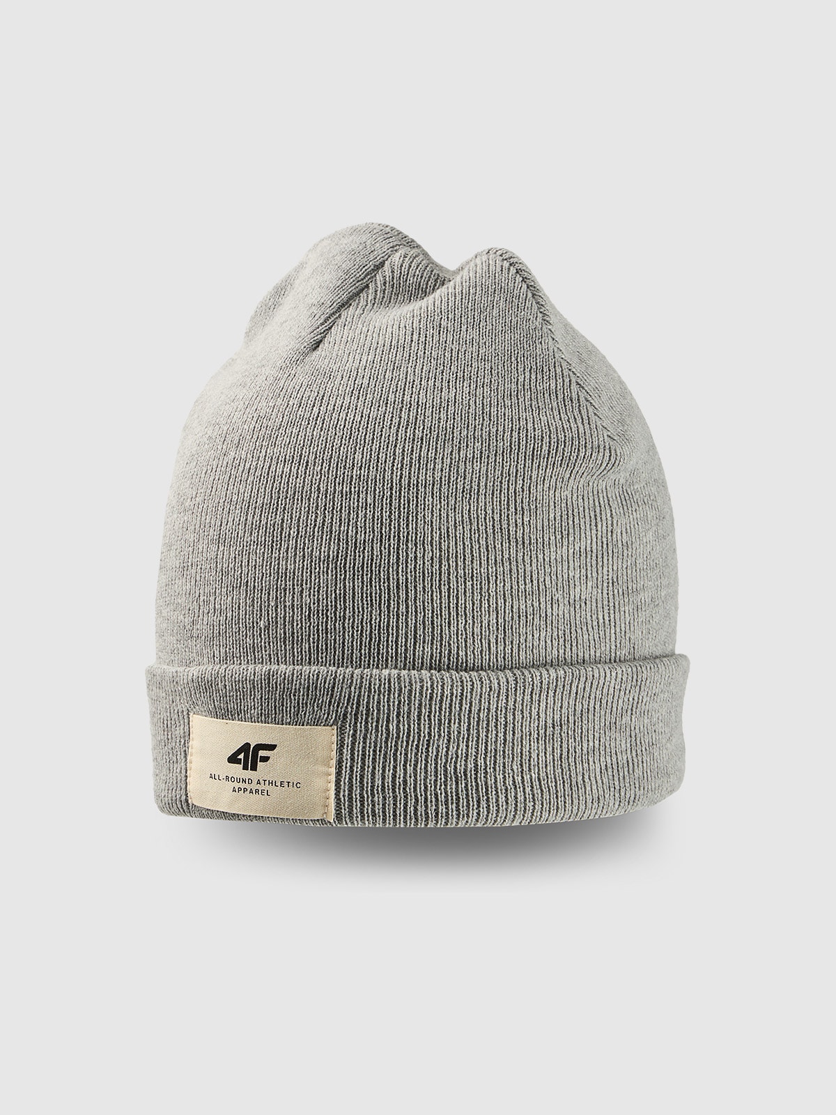 4F Czapka zimowa uniseks - szara Uniwersalny