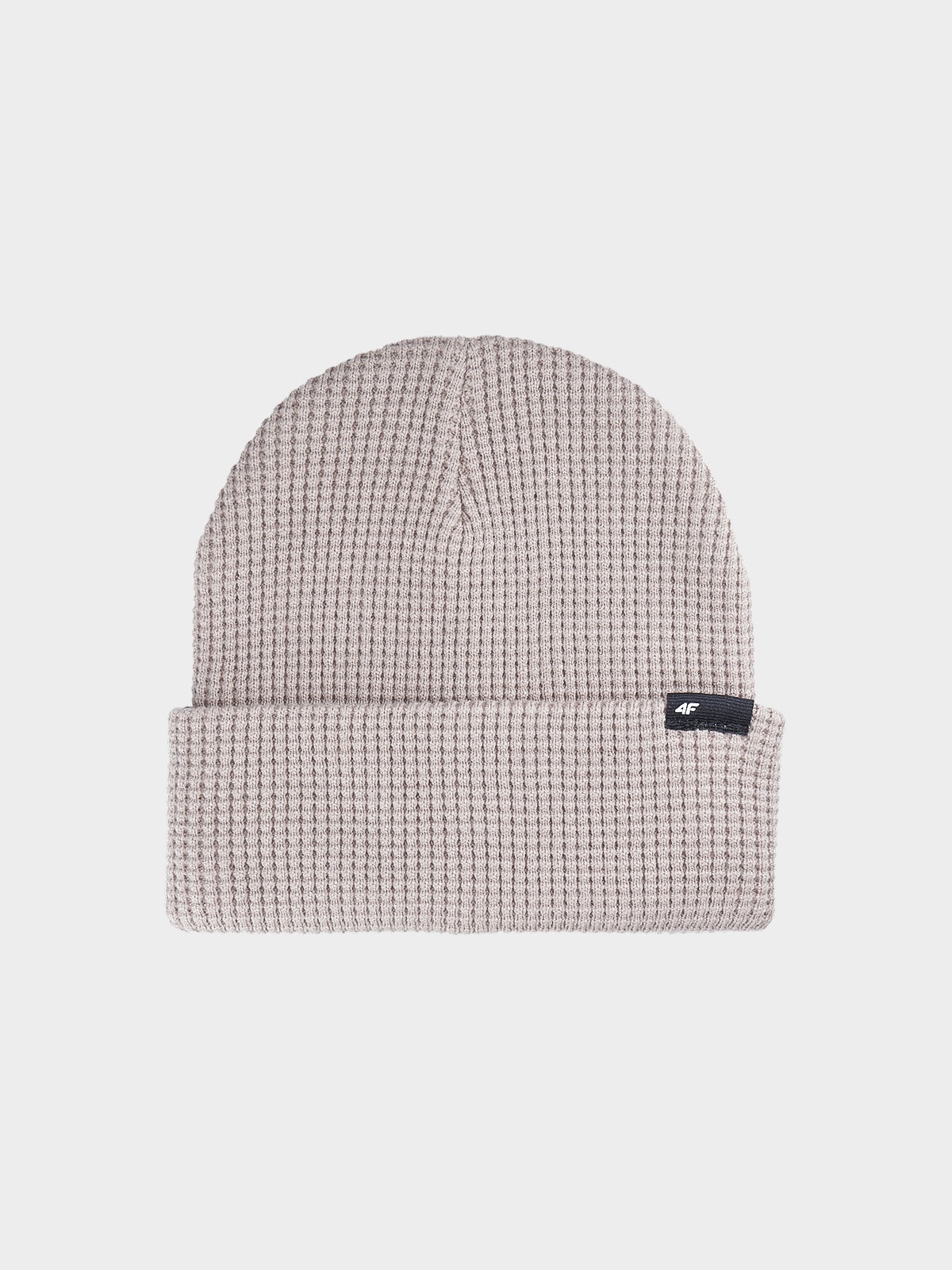 4F Czapka zimowa męska - brązowa M