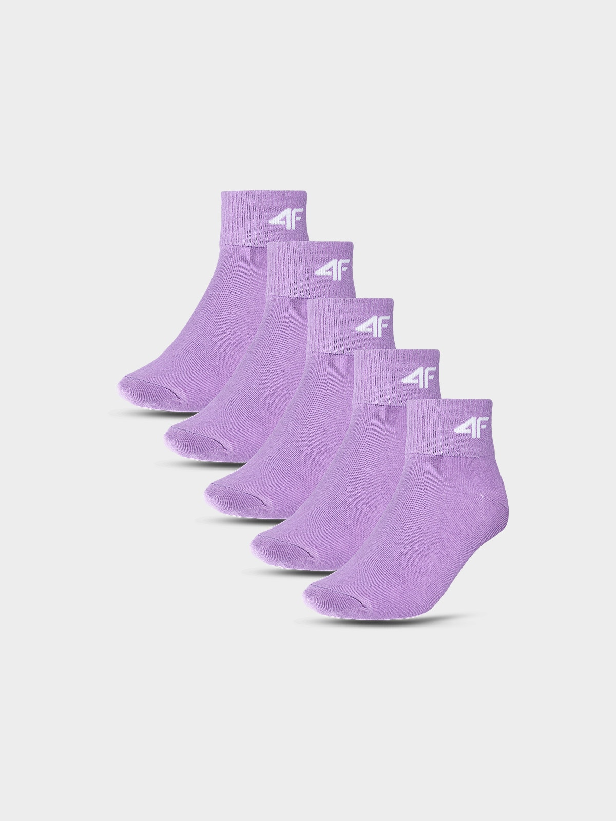 4F Skarpetki casual za kostkę (5-pack) dziecięce - multikolor 38-40