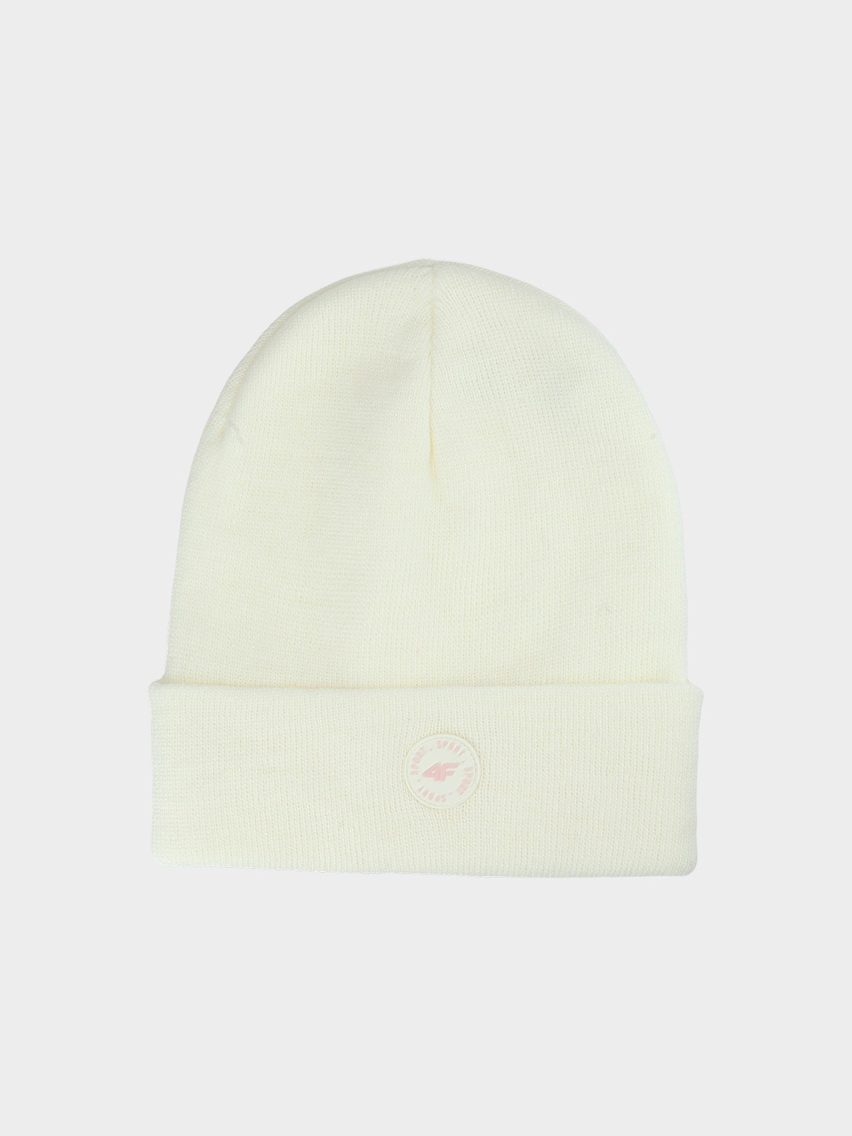 4F Czapka zimowa dziecięca - beżowa Uniwersalny