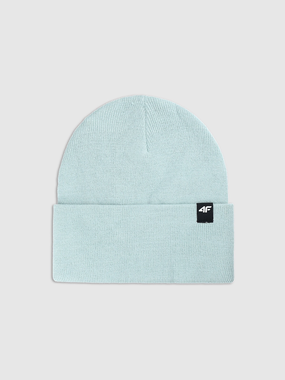 4F Czapka zimowa uniseks - turkusowa Uniwersalny