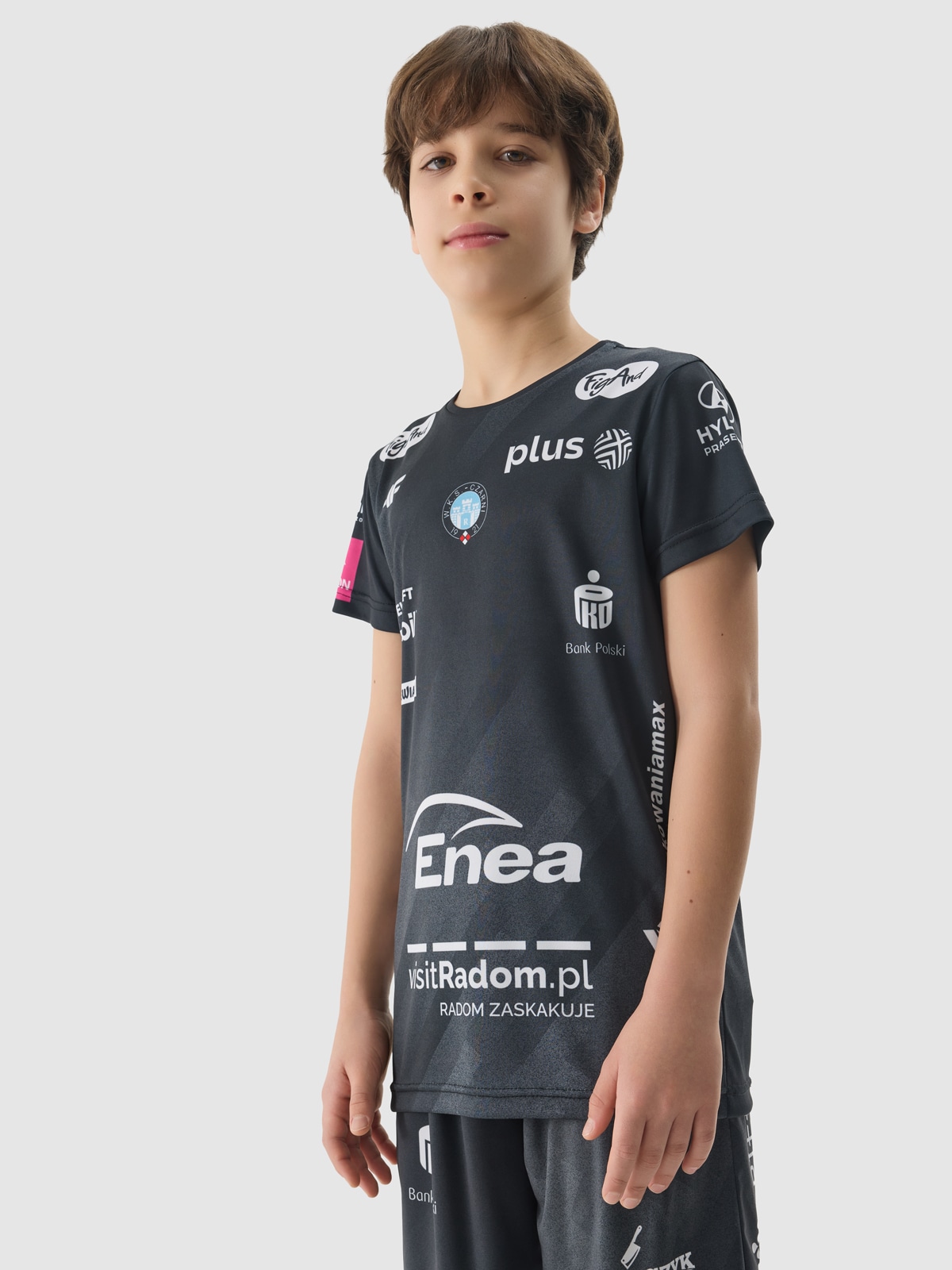 4F Koszulka replika wyjazdowa z sezonu 2023/2024 dziecięca 4F x Czarni Radom - multikolor 98/104