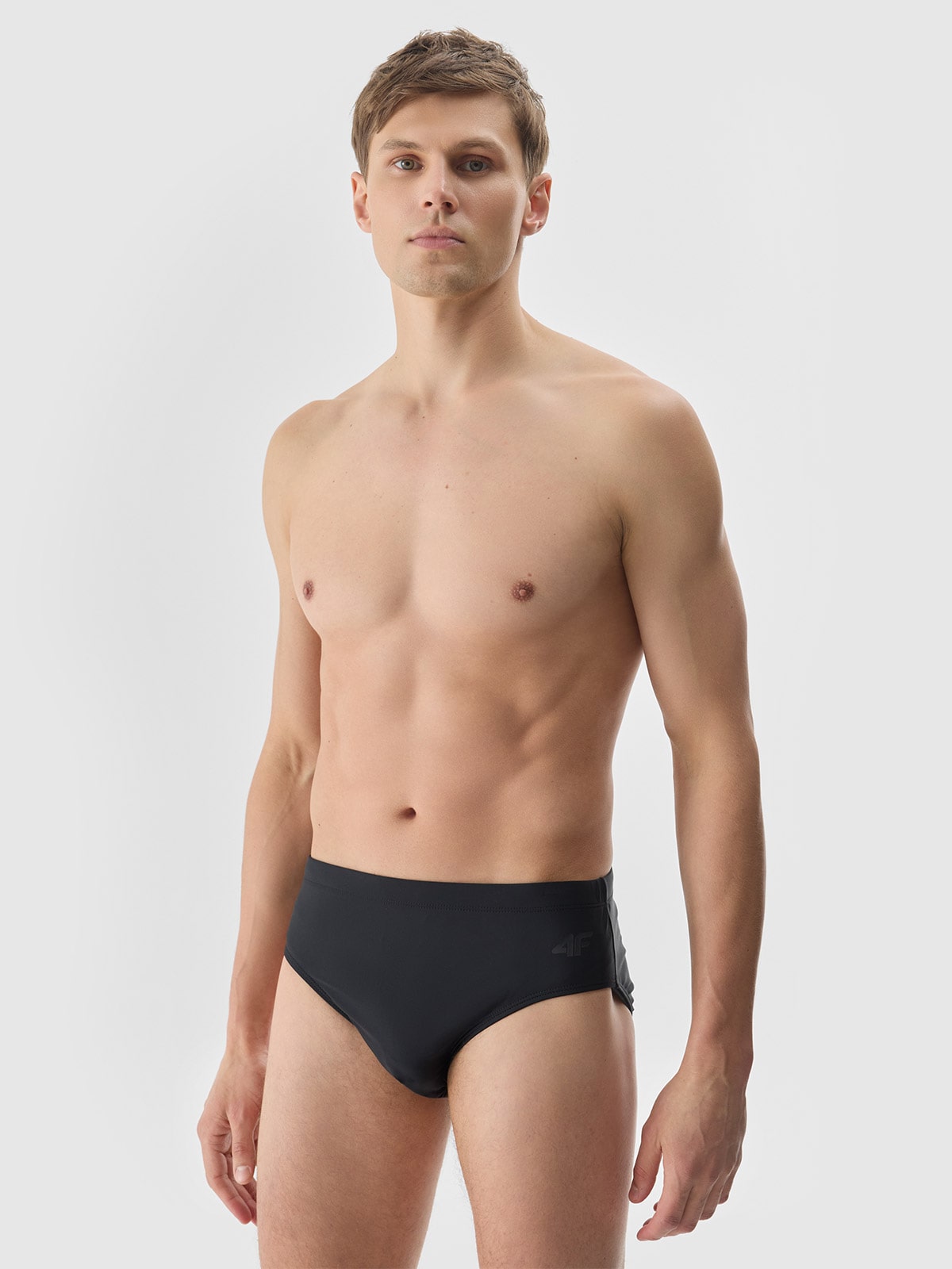 4F Kąpielówki męskie - czarne S