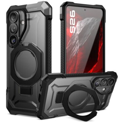 Etui SUPCASE UB Grip Mag MagSafe do Samsung Galaxy S26 Czarny