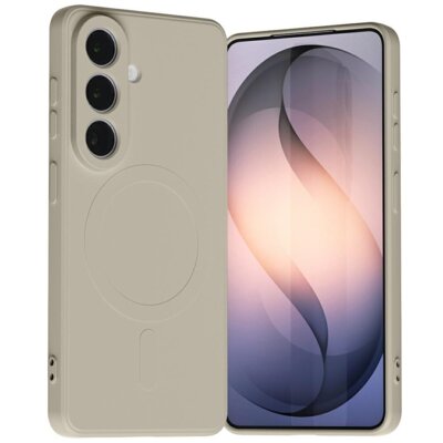 Etui MERCURY Semi-Silicone MagSafe do Samsung Galaxy S26 Kamienny