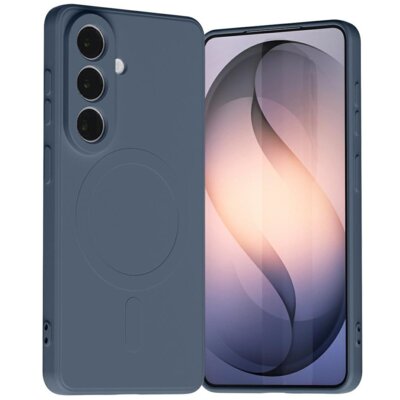 Etui MERCURY Semi-Silicone MagSafe do Samsung Galaxy S26 Jasnoniebieski