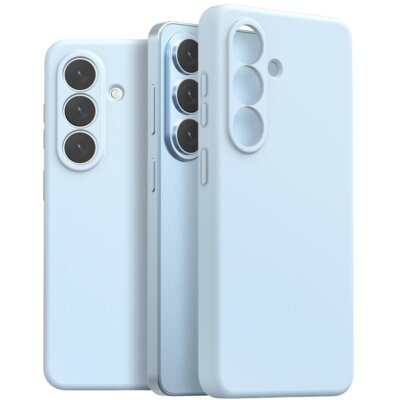 Etui ARAREE Typo Skin M MagSafe do Samsung Galaxy S26 Jasnoniebieski