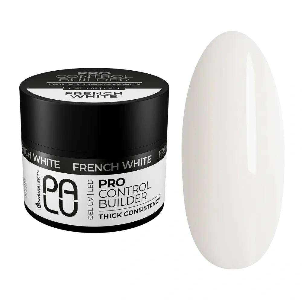 PALU PRO Control Builder Thick żel budujący do paznokci UV/LED French White 45 g