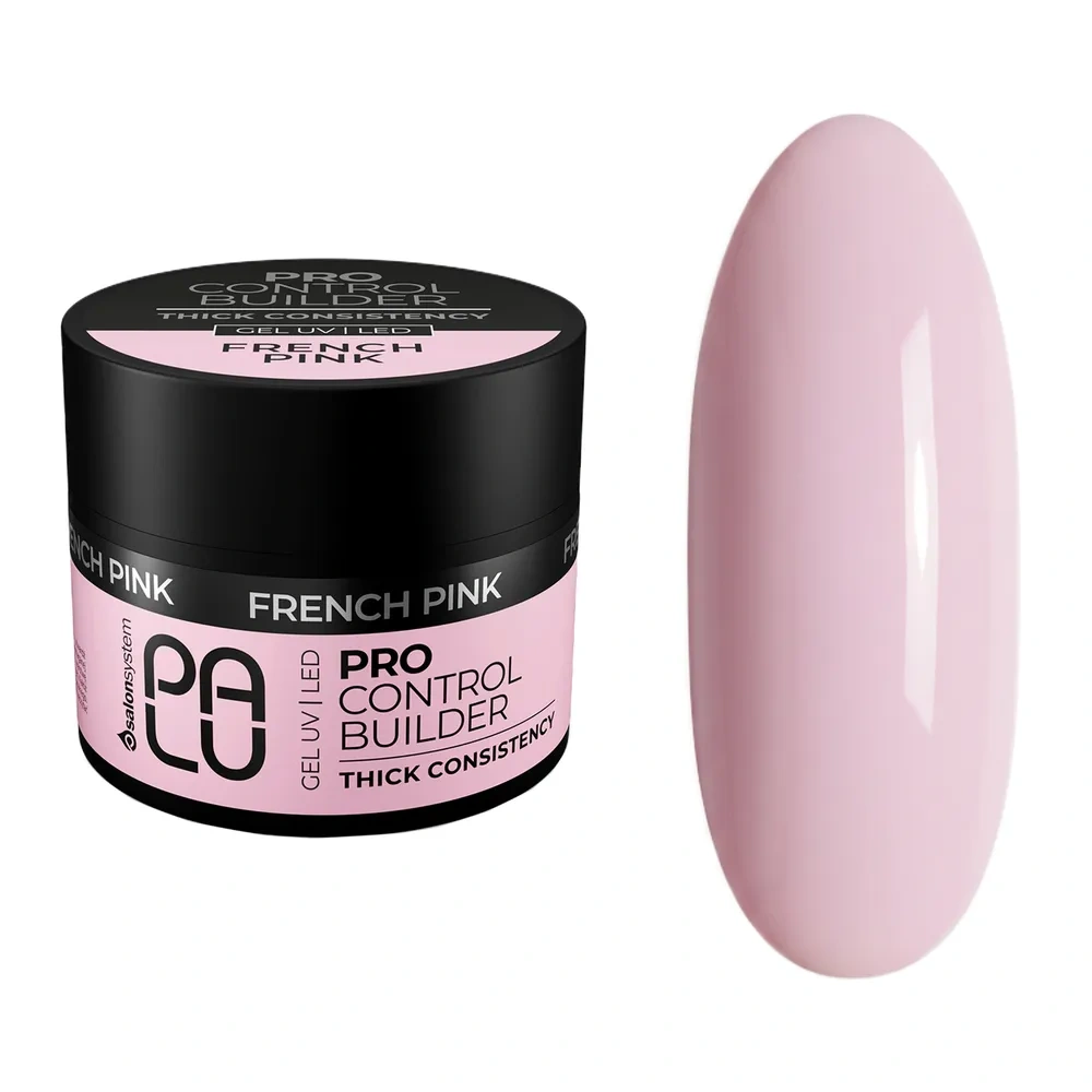 PALU PRO Control Builder Thick żel budujący UV/LED do paznokci UV/LED French Pink 45 g