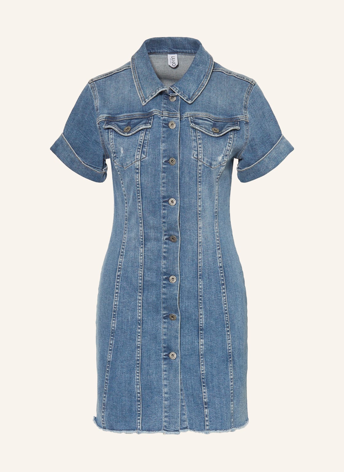 Liu Jo Sukienka Jeansowa blau