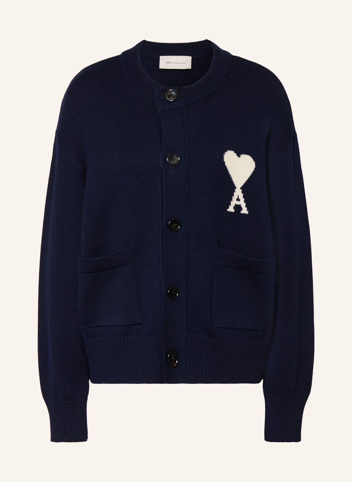 Ami Paris Kardigan blau