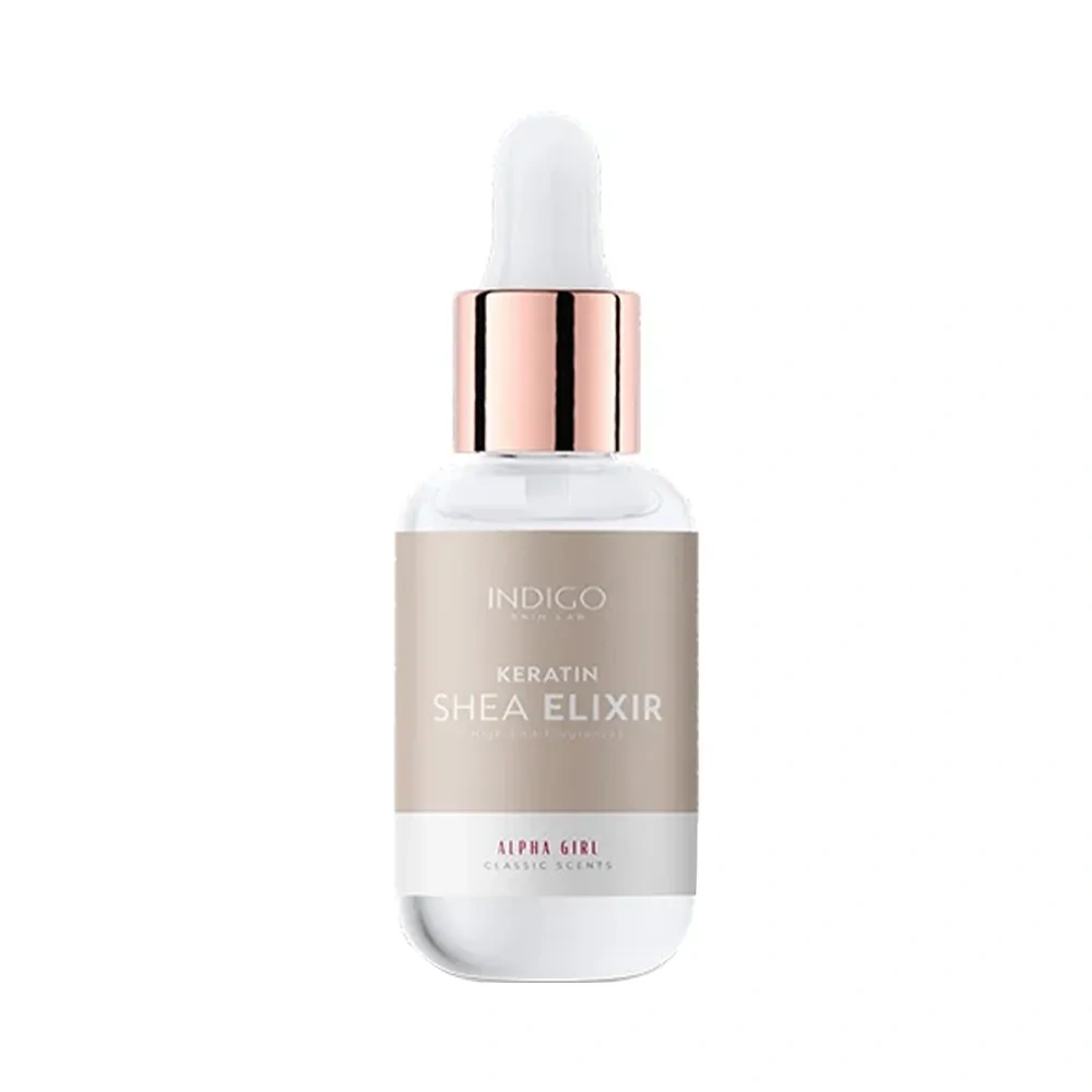 Indigo Keratin Shea Elixir oliwka do skórek i paznokci Alpha Girl 8 ml
