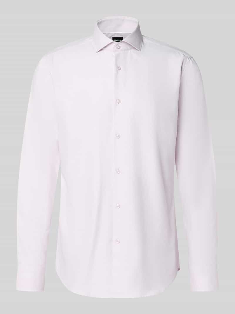 Koszula biznesowa o kroju regular fit z czystej bawełny