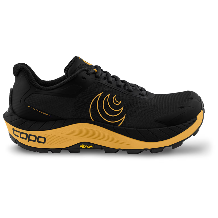 Buty do biegania dla mężczyzn Topo MTN Racer 4 Rozmiar butów (UE): 42,5 / Kolor: czarny/żółty