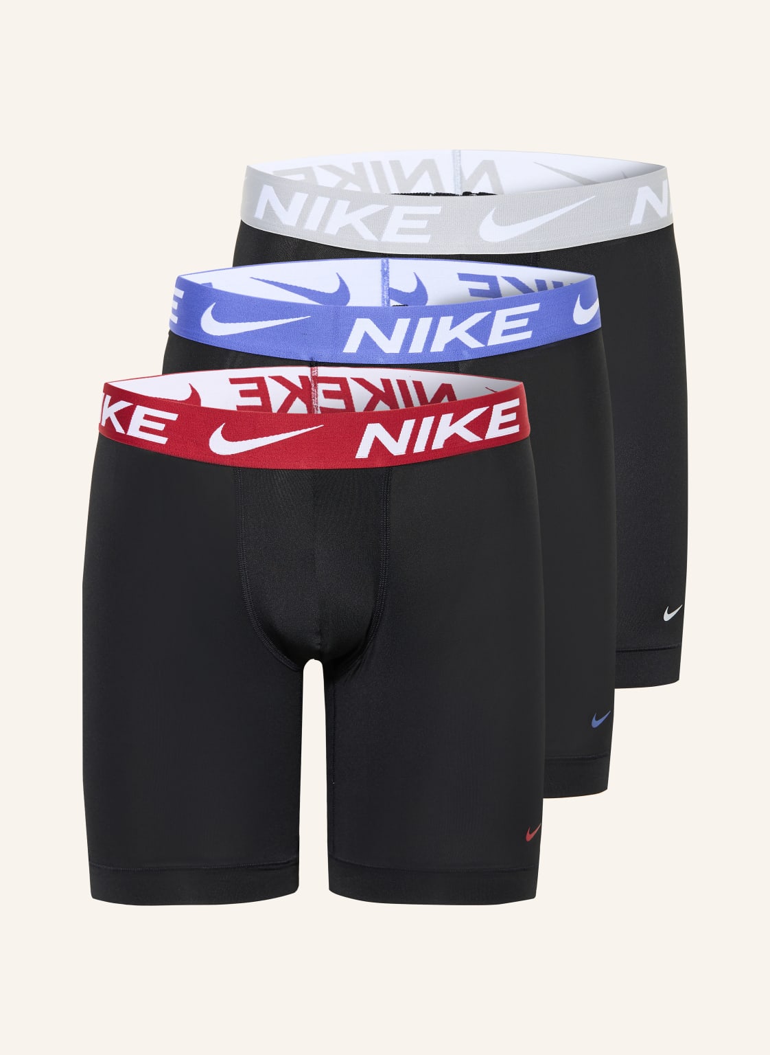 Nike Bokserki Micro Essential W 3-Paku schwarz