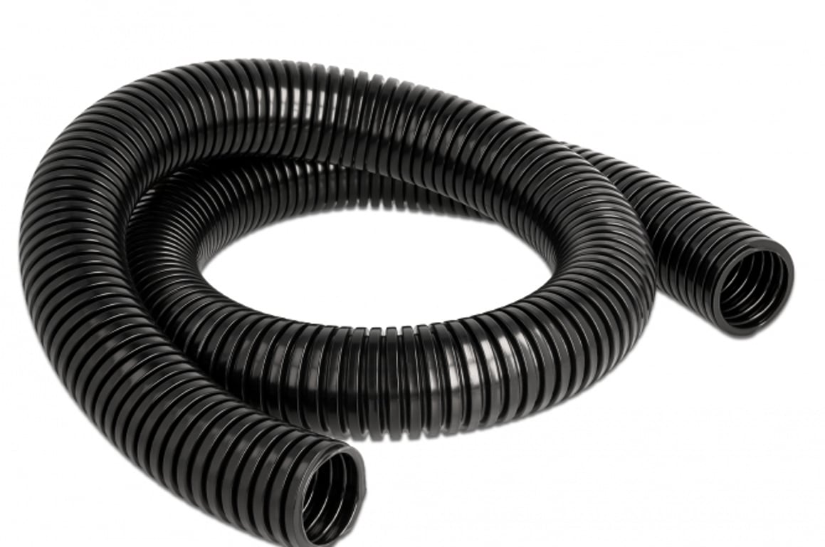 DeLOCK Rurka osłonowa 1 m x 34,5 mm czarna