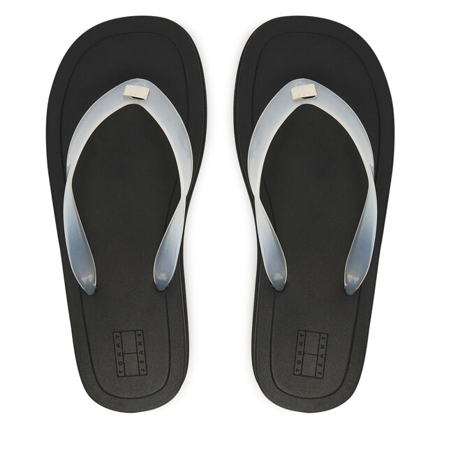 Japonki Tommy Jeans Tjw Cleated Jelly Summer Sandal EN0EN02954 Biały