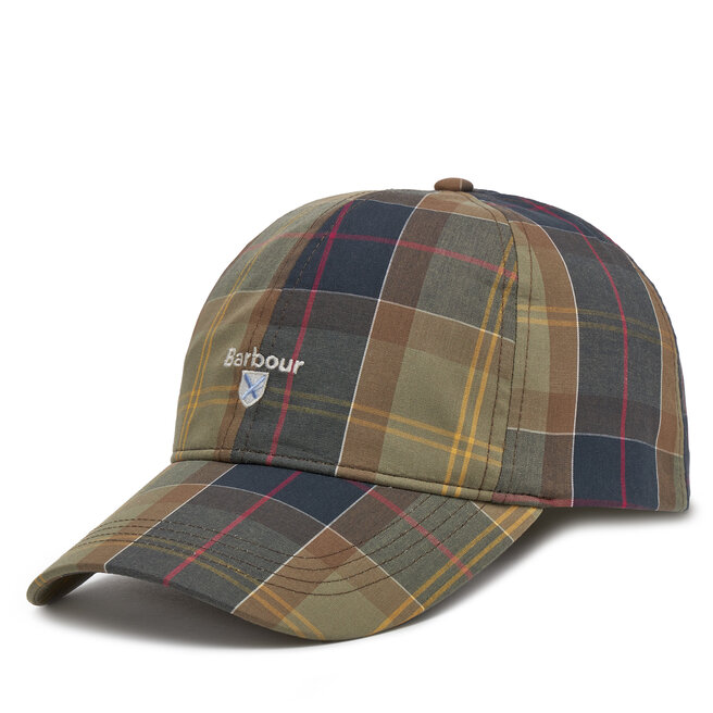 Czapka z daszkiem Barbour Tartan MHA0617TN11 Zielony