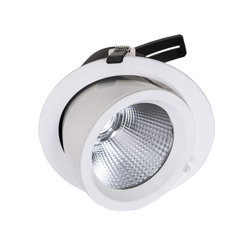 BALUUM SV 3600LM downlight uchylny podtynkowy LED 32W 3000K regulacja kąta świecenia DW-305/WL-WW/20
