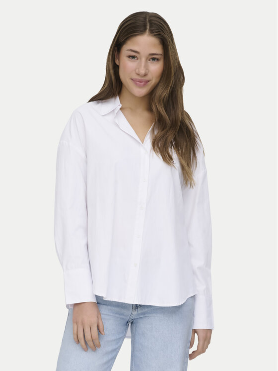 ONLY Koszula Oregon 15367554 Biały Regular Fit