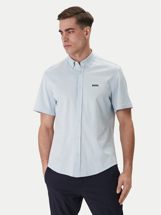 BOSS Koszula ST Motion 50555951 Niebieski Regular Fit