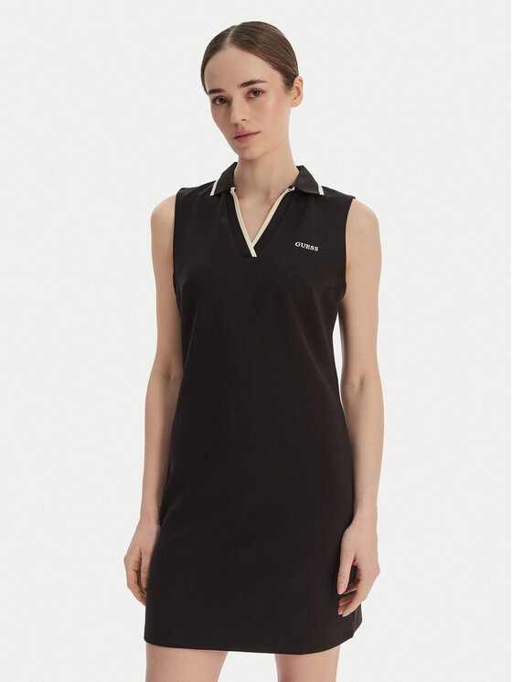 Guess Sukienka codzienna V6GK02 K2928 Brązowy Regular Fit