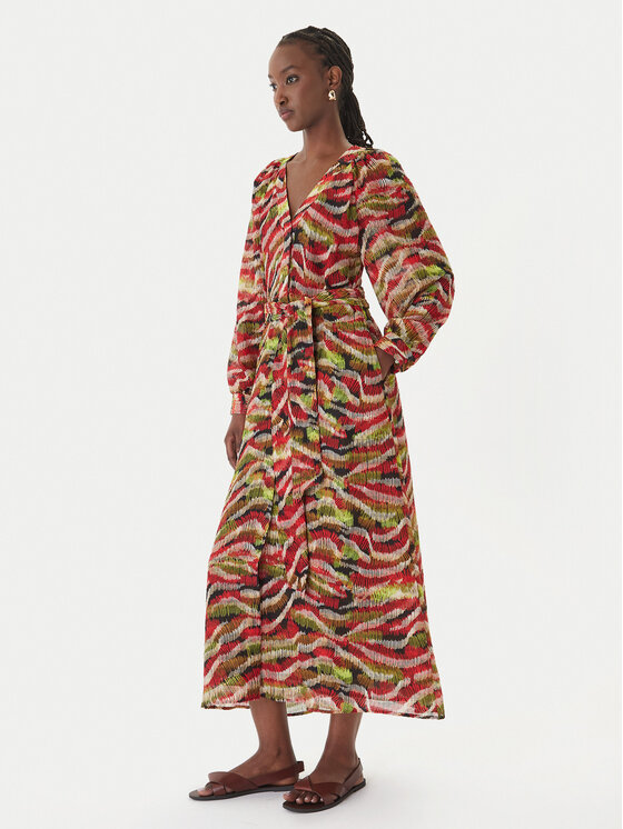 Lola Casademunt by Maite Sukienka codzienna M2 Concrete Jungle MS2616022 Kolorowy Regular Fit