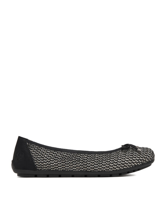 Rieker Baleriny CEO-43850-00 Czarny