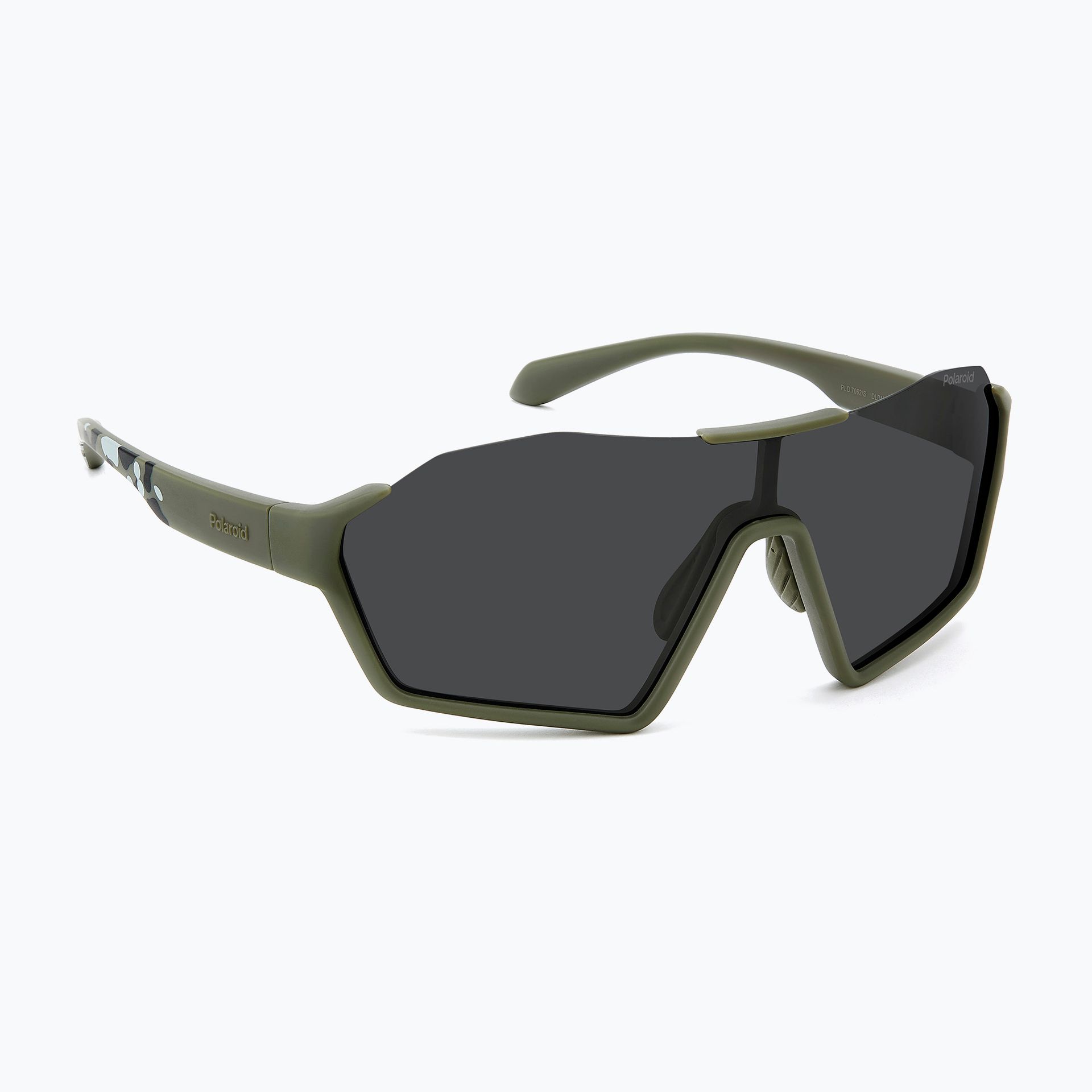 Okulary przeciwsłoneczne Polaroid PLD 7062/S matte green/grey polarized WYSYŁKA W 24H 30 DNI NA ZWROT