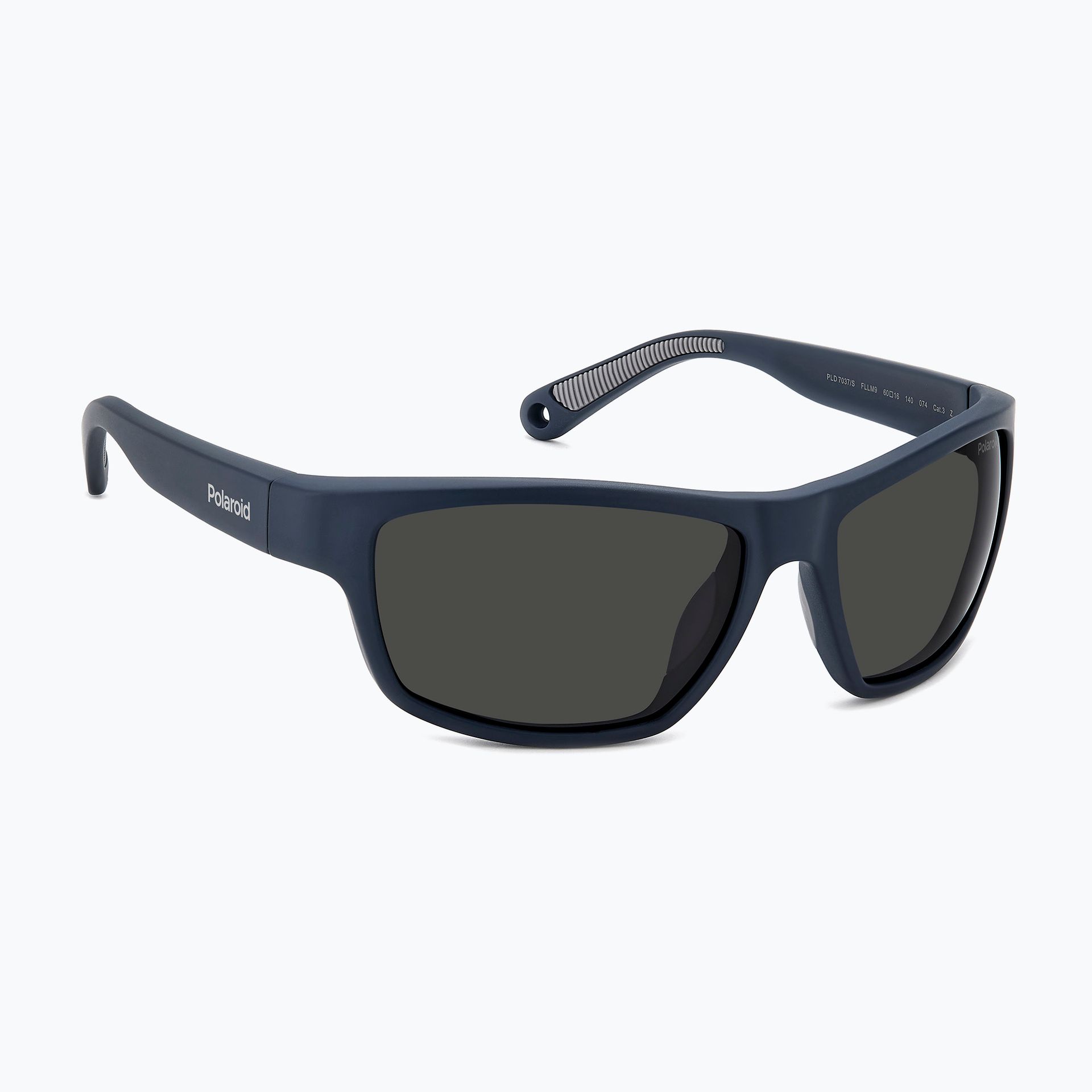 Okulary przeciwsłoneczne Polaroid PLD 7037/S matte blue/grey polarized WYSYŁKA W 24H 30 DNI NA ZWROT