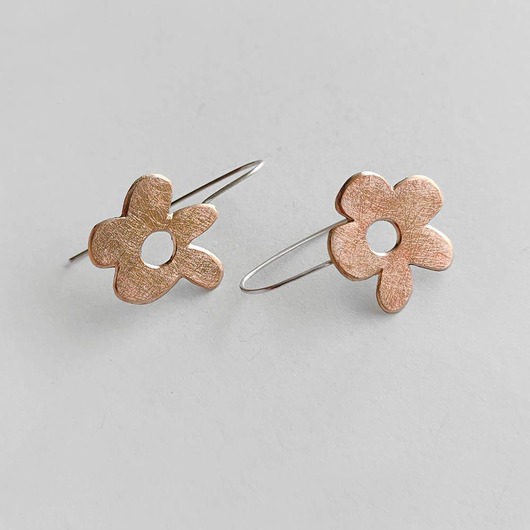 Kolczyki srebrne KWIAT