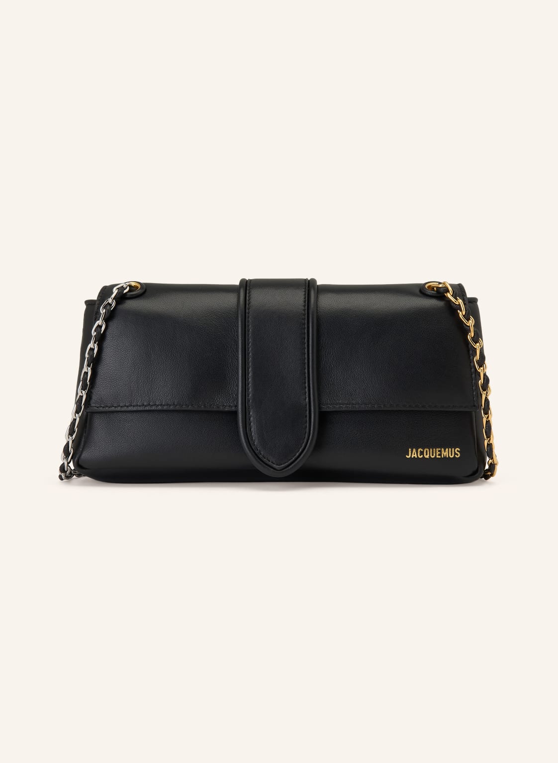 Jacquemus Torba Na Ramię Le Bambino Chaine schwarz