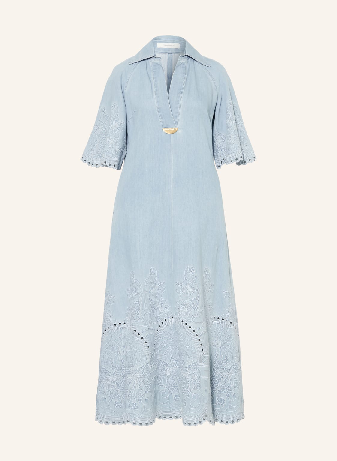 Zimmermann Sukienka Jeansowa Daylight blau