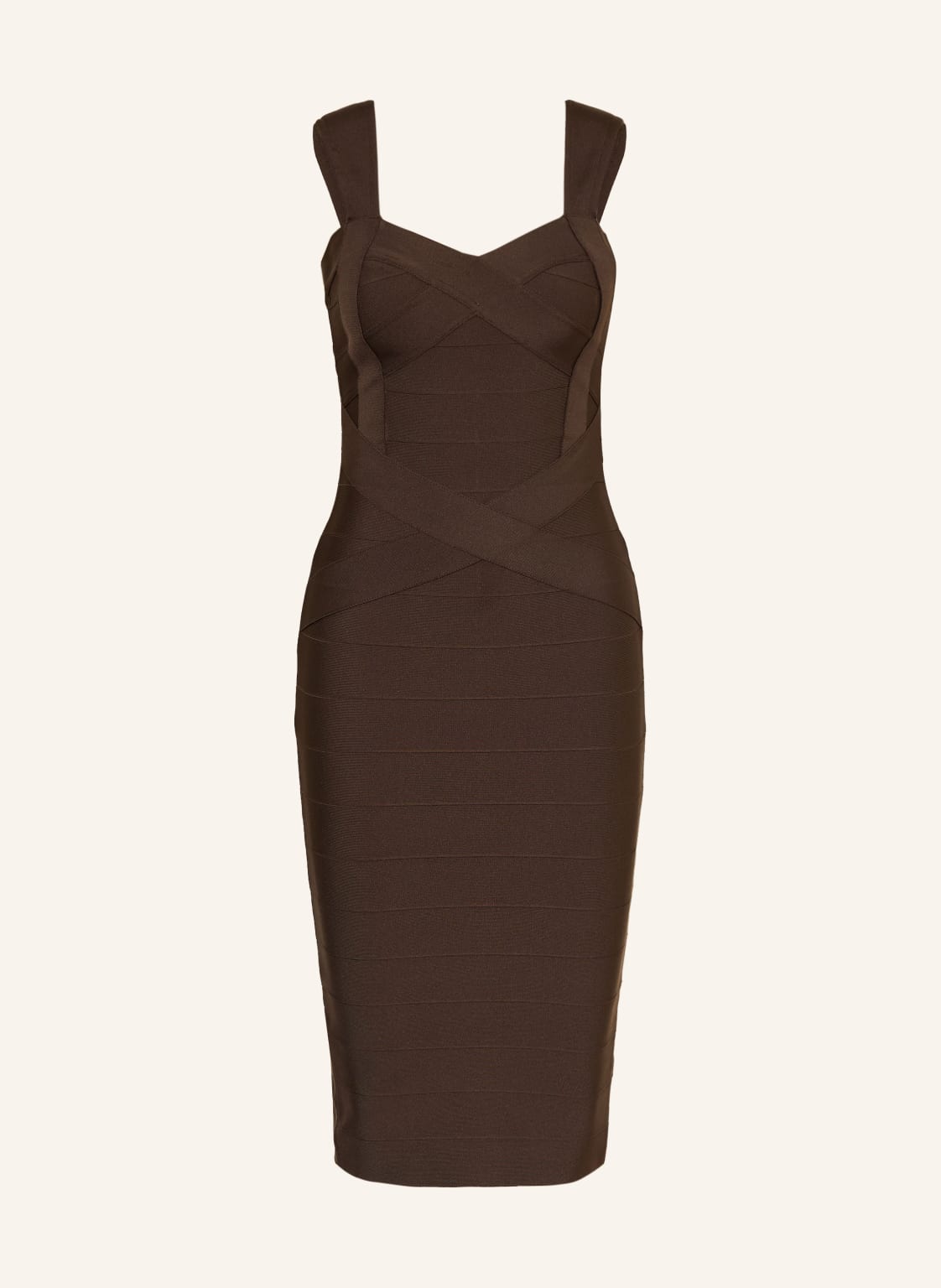 Lipsy Sukienka Koktajlowa braun