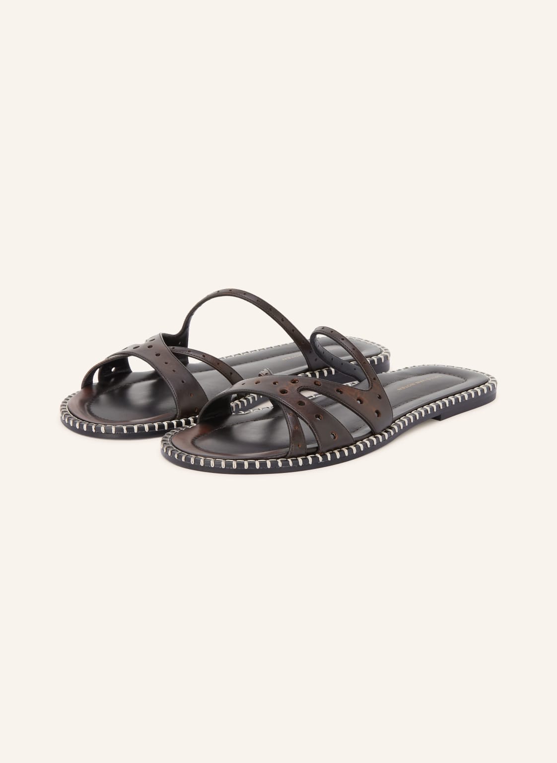 Dries Van Noten Klapki braun