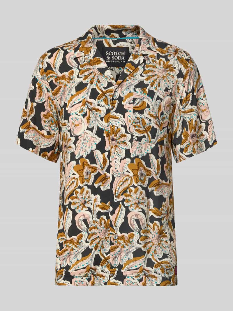 Koszula casual z wiskozy o kroju regular fit